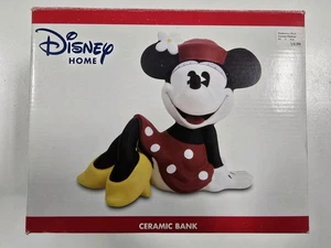 Disney Home Minnie Mouse Ceramic Coin Bank - Picture 1 of 7