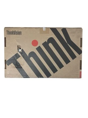 Lenovo ThinkVision T23i-20 23" IPS LED Monitor - Raven Black BRAND NEW SEALED - Image 1 of 3