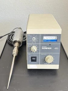 Branson Ultrasonics Sonifier 450 Ultraschall Zelldisruptor mit Horn - Bild 1 von 9