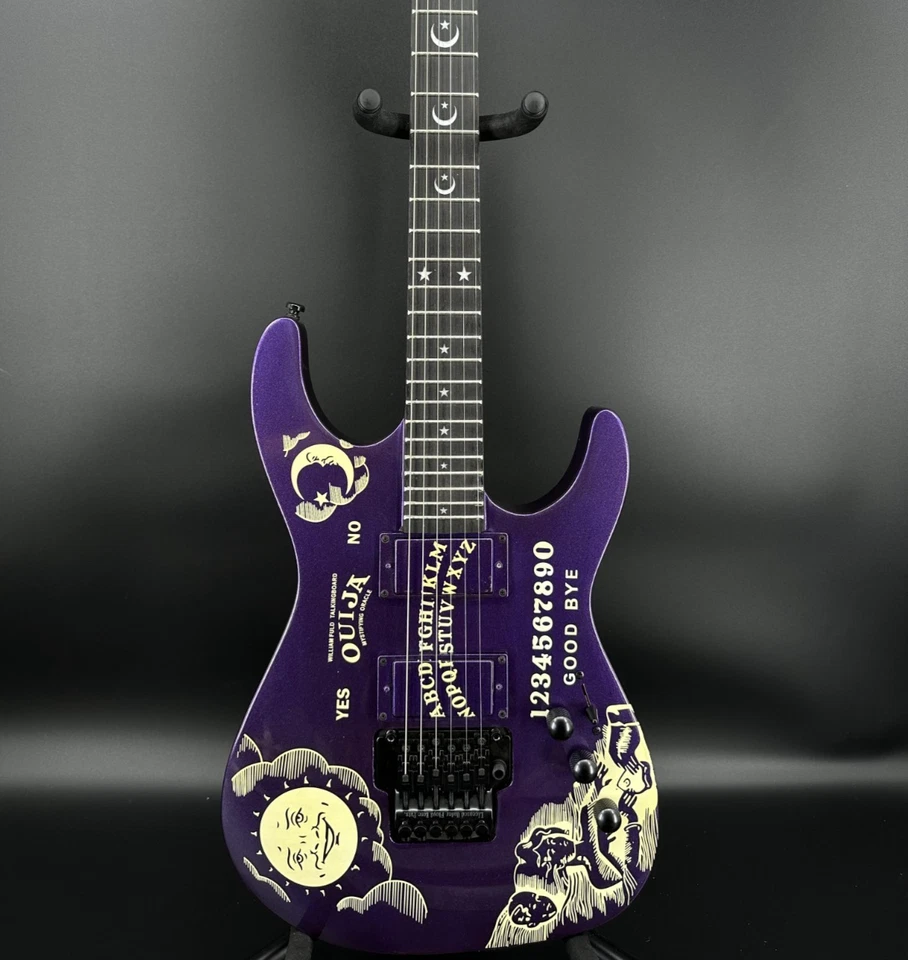 U.S Kirk Hammett Signature KH-Ouija Electric Guitar - Limited Edition Purple - Image 1 of 4