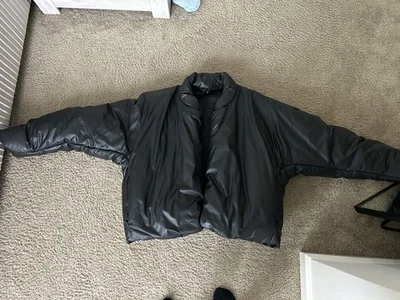 Yeezy Gap Balenciaga Round Jacket Black Size Small - Image 1 of 4