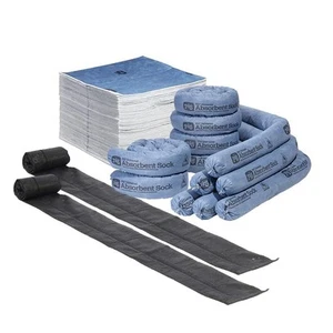 Flood Control Kit with Water Barriers – Kit Absorbs Up to 40 Gallons – PM50800 - Picture 1 of 9