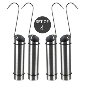 4Pc Stainless Steel Radiator Hanging Humidifiers Set Air Water Humidity Control - Picture 1 of 6