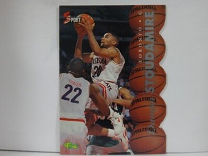 1995 Classic Four Sport Silver Die Cuts #6 Damon Stoudamire