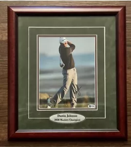 Justin Thomas signed/Framed 8x10 photo - PGA Champion - Beckett Authenticated - Picture 1 of 5