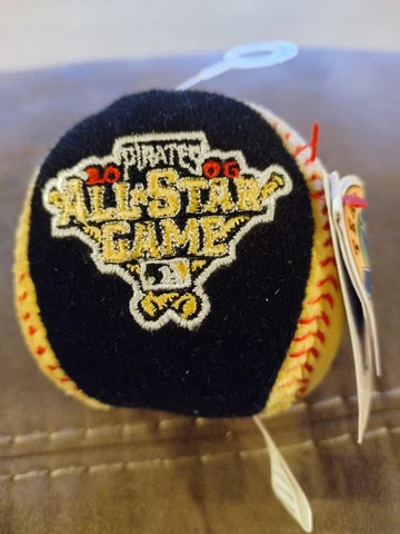 Pittsburgh Pirates Baseball All Star Game Souvenir MLB Black Football Plush 2006 Cover