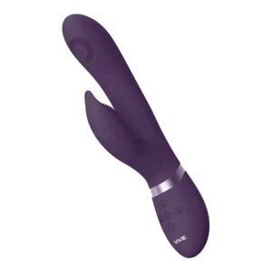 Shots Vive Aimi Pulse Wave Rabbit - Purple - Picture 1 of 9