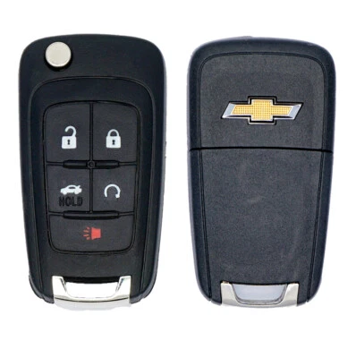 LIKE NEW OEM 10 12 13 14 15 GM CHEVY FLIP KEY KEYLESS REMOTE FOB 13500221 - Image 1 of 4
