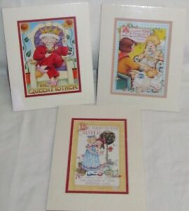 New 3 Mary Engelbreit 8x10 Pictures Queen Mother Constant Friend Be Kind Sister