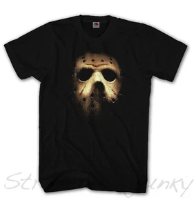 ★Herren T-Shirt Jason Maske Freitag 13 Movie Horror Serie Neu S-5XL JS1010★ - Picture 1 of 2