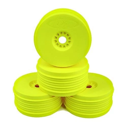 DE Racing - Speedline Plus Buggy Wheels For 1/8 Buggy / Yellow - Image 1 of 1