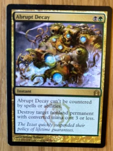 Magic the Gathering - Abrupt Decay - Instant - Return to Ravnica - EX - MTG - Picture 1 of 2
