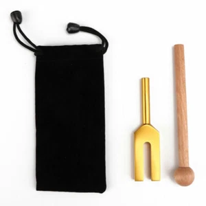 C-4096 Tuning Fork For Healing Meditation Tuning Energy Fork With Hammer Set - Picture 1 of 12