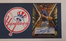 2023 LEAF EXOTIC BASEBALL SPENCER JONES KALEIDOSCOPE TIGER AUTOGRAPH AUTO RC /8