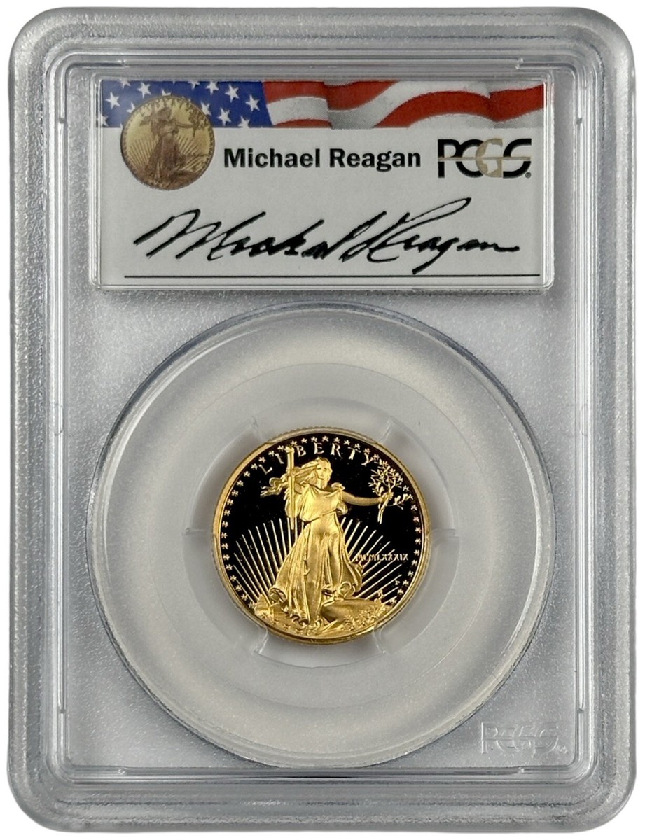 PCGS Certified PR 69 American Eagle Gold Bullion Coins for