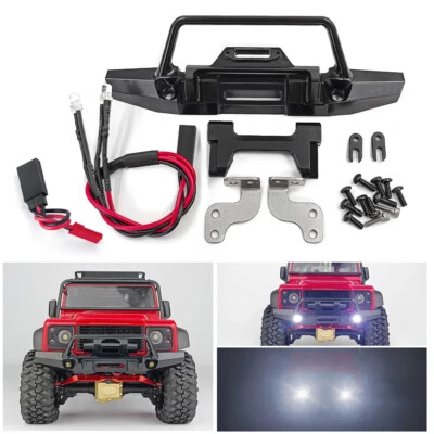RC Car Front Rear Bumper Upgrades Parts for 1/18 Traxxas TRX4-M RC Crawler Car - Image 1 of 4