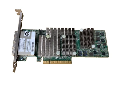 LSI 9206-16e SAS 6GBPS PCIe External Non-RAID Host Bus Adapter H3-25531-01A - Image 1 of 2
