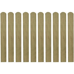 30 pcs Impregnated Fence Slats Wood 80 B3J6 - Picture 1 of 2