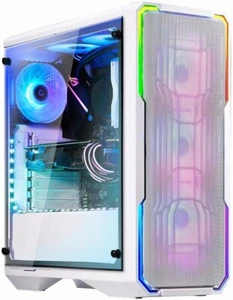 BitFenix Enso custodia computer mesh Mid Tower bianca - BFC-ESM-150-WWWGK-RP - Foto 1 di 17