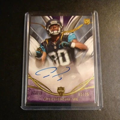 #3/25 Allen Robinson SP Rookie Auto 2014 Topps Supreme Autograph PSU Bears Jax - Image 1 of 4