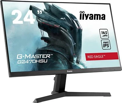 Iiyama G-Master Red Eagle G2470HSU-B1 Gaming Monitor 23,8" FreeSync 165Hz 0.8ms - Bild 1 von 4