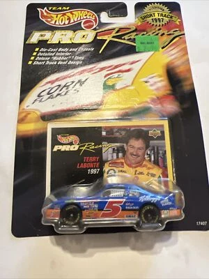 Hot Wheels Pro Racing  Short Track 1997 Terry Labonte Kellogg's #5 Blue/orange - Image 1 of 3