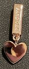 New Authentic Pandora Reflexions 14k Rose Gold Plated Floating Heart Charm Clip