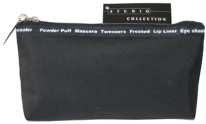 BOLSO DE TRANSPORTE COSMÉTICO BOLSO DE VIAJE MAQUILLAJE STUDIO DIRECTO NEGRO FABRC NUEVO - Imagen 1 de 1