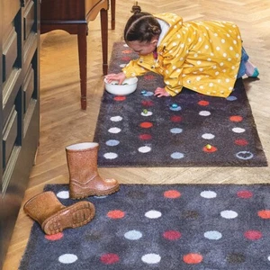 Hug Rug 150x65cm (SPOT 12) Dirt Trapper Door Mat / Runner Machine Washable - Picture 1 of 9