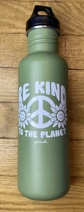 VICTORIA’S SECRET PINK KLEAN KANTEEN "BE KIND TO THE PLANET" Used - Picture 1 of 10