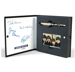 ACME Studio BEATLES ""Beatles en venta"" A PRUEBA DE ARTISTA Juego de Tarjetas Rollerball NUEVO - Imagen 1 de 4