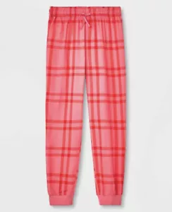 Girls Cat & Jack Plaid Pajama Bottom Pants LARGE 10-12 NWT - Picture 1 of 2