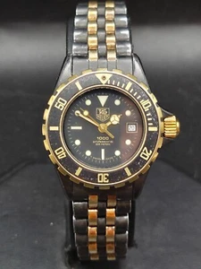 TAG Heuer 1000 Watch PROFESSIONAL 200M 980.028N Ladies Swiss Quartz 28mm c.1980s - Picture 1 of 22