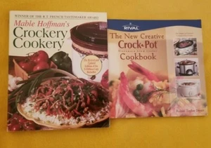 CROCK POTS - Lot of 2 Paperback Cookbooks - see photos for titles - Picture 1 of 2