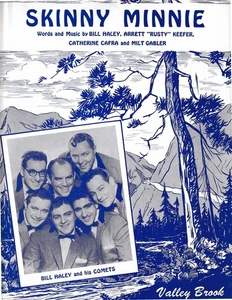 Original Sheet Music - Bill Haley/Comets - Skinny Minnie - 1958 - MINT Condition - Picture 1 of 3