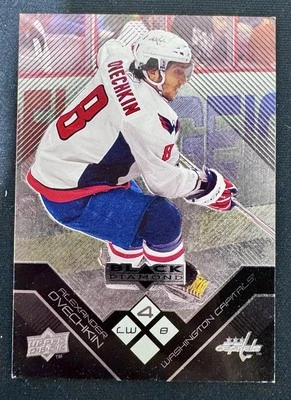2008-09 Black Diamond Hockey Quadruple Diamonds Alex Ovechkin - Image 1 of 2