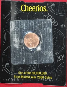 2000 Cheerios Lincoln Cent - Picture 1 of 2