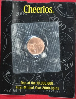 2000 Cheerios Lincoln Cent - Image 1 of 2