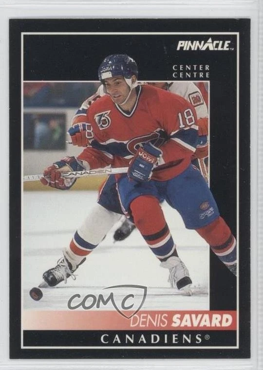 1992-93 Pinnacle Canadian Denis Savard #61 HOF - Image 1 of 2