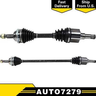 Juego de pares de ejes delanteros articulados CV para Chrysler PT Cruiser Plymouth Dodge Neon Foto 1 de 4