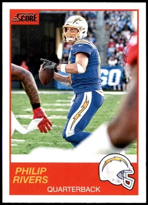 Philip Rivers 2019 Score #22 Chargers NFL LEER ENVÍO GRATUITO AutographDen Foto 1 de 2