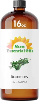 - 16 Oz Rosemary Essential Oil for Hair Growth, Skin, Scalp - Drops for Diffuser - Image 1 of 4