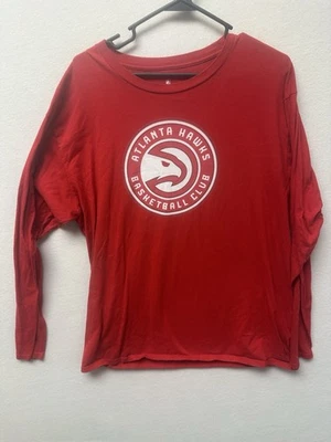 Dwight Howard #8 Atlanta Hawks NBA Long Sleeve Red Shirt for Men Size XL - Image 1 of 4