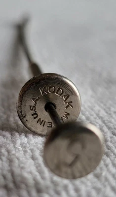 Vintage All Metal Kodak No. 5 Mechanical Shutter Release Cable 6" Made In USA - Image 1 of 4
