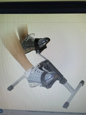 Drive Medical RTL10273 Deluxe Folding Pedal Exerciser with Electronic Display - Image 1 of 4