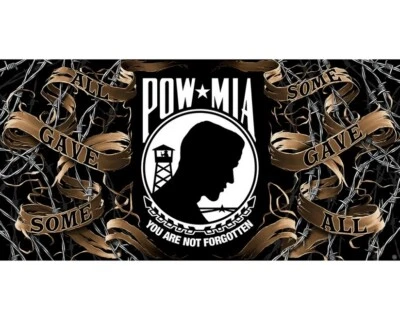 Nuevo POW MIA Playa Baño Piscina Regalo Toalla Ejército Marines EE. UU. Militar Veterano Americano Foto 1 de 2