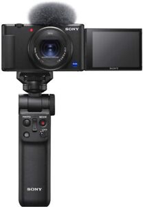 Sony Camera VLOGCAM with Shooting Grip Kit ZV-1G