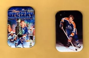 WAYNE GRETZKY 2 MAGNETE ODER PINBACK 2""X3"" MIT ABGERUNDETER ECKE - Bild 1 von 5