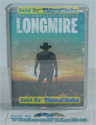 Longmire Complete Series Seasons 1-6 DVD 15-Disc Box Set New Sealed - Image 1 of 2