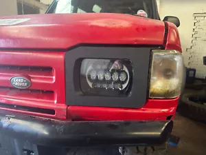 "Soportes adaptadores de faros LED cuadrados Land Rover Discovery 1 y 2 - 5x7""" - Imagen 1 de 8